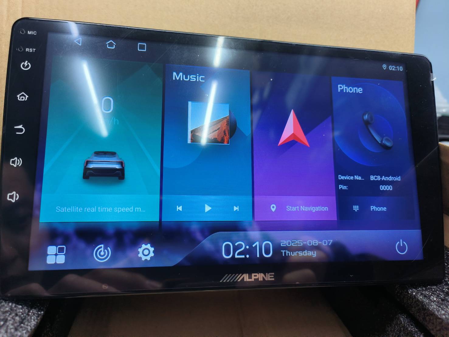 ALPINE   K2401   多媒體影音 安卓主機 藍芽/導航  4+64G