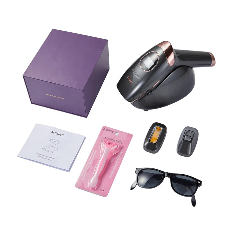 IPL Hair Removal Full Cooling Painless Laser Epilator & Skin Care Unlimited Flashes Fast Effective Depilator Home Beauty Devices