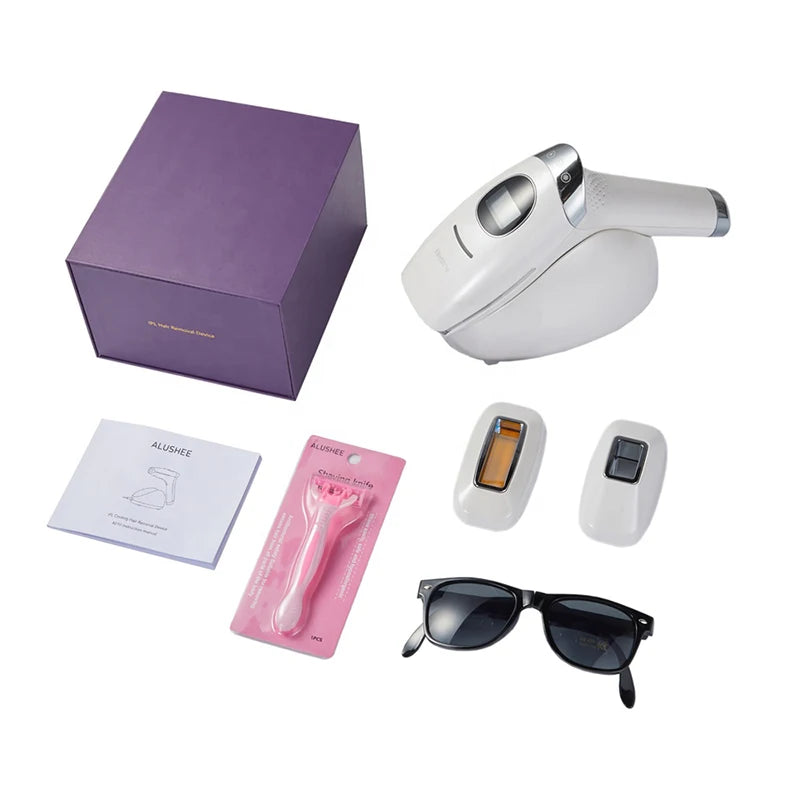 IPL Hair Removal Full Cooling Painless Laser Epilator & Skin Care Unlimited Flashes Fast Effective Depilator Home Beauty Devices