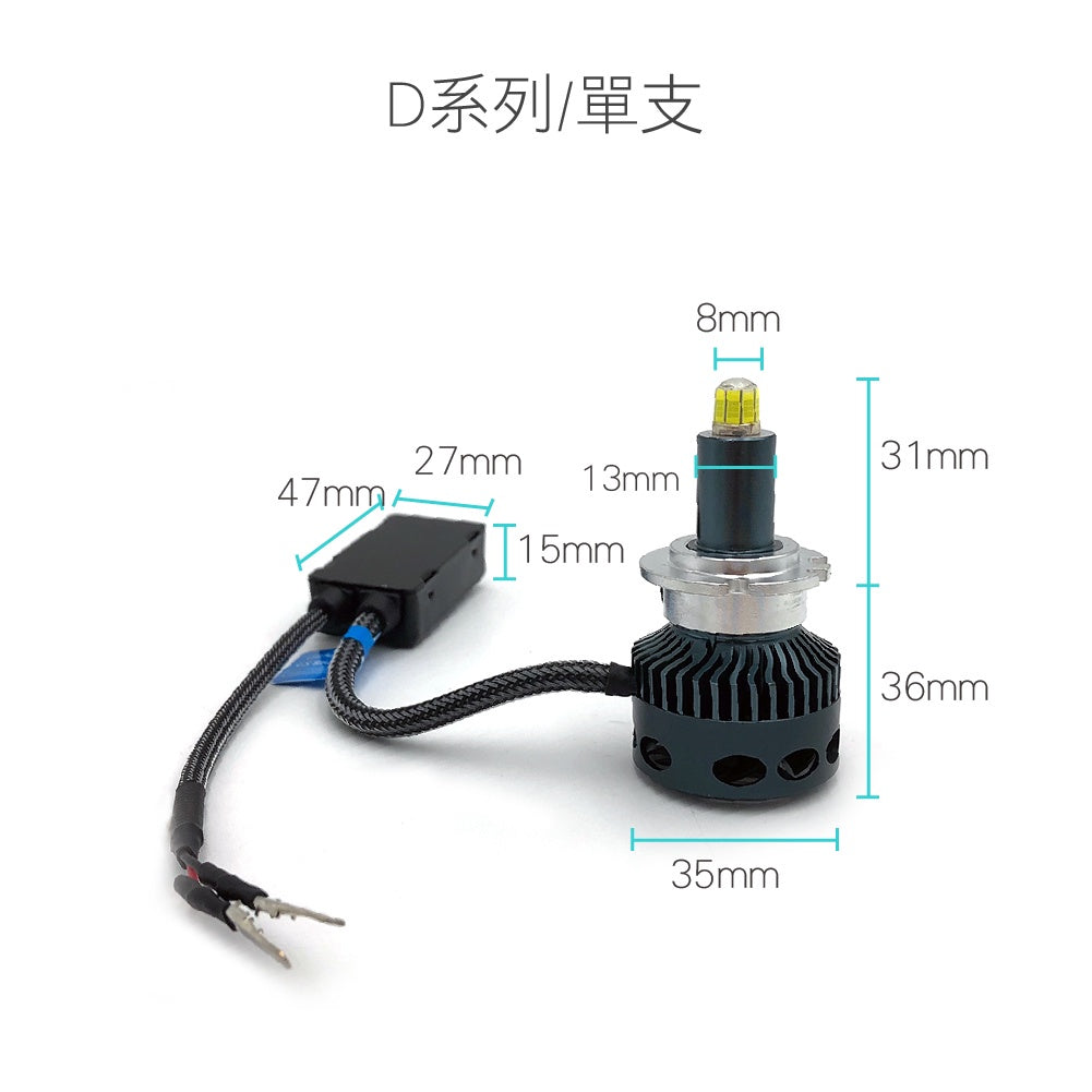 SLO【360度LED大燈】台灣現貨 超越HID 魚眼專用  H1 H7 H11 9006 9012 HIR2 D系列大貨車 - 台灣批發網