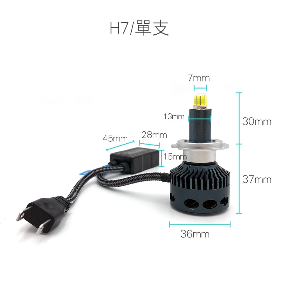 SLO【360度LED大燈】台灣現貨 超越HID 魚眼專用  H1 H7 H11 9006 9012 HIR2 D系列大貨車 - 台灣批發網