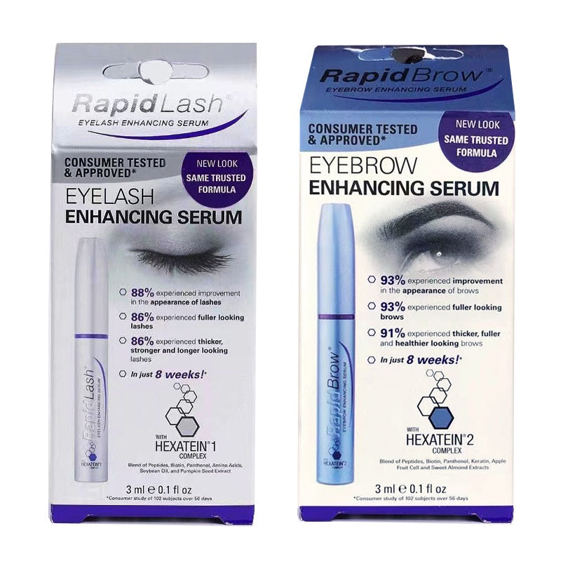 現貨免運  RapidBrow RapidLash 眉毛/睫毛精華液 最新睫毛款 最新眉毛款美妝用 - 台灣批發網