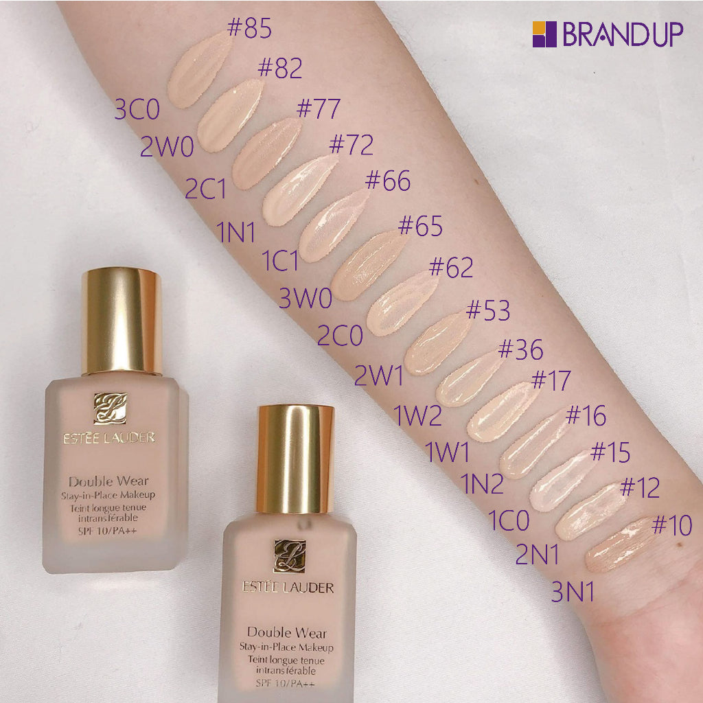 Estee Lauder雅詩蘭黛粉持久完美持妝粉底液30ml SPF10 DW粉底液 控油遮瑕 贈附壓頭