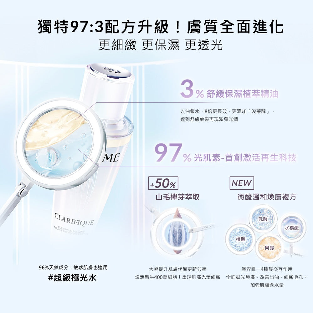 蘭蔻 全新升級超極光活粹晶露 150ml 四重酸極光水 化妝水｜LANCOME官方旗艦店