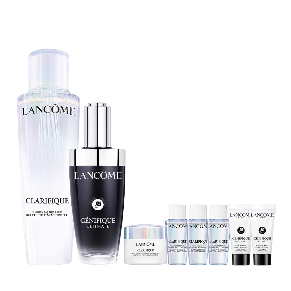 蘭蔻 年輕雙星鐵粉組 小黑瓶PRO50ml+四重酸極光水150ml 化妝水 超極限肌因賦活露｜LANCOME官方旗艦店