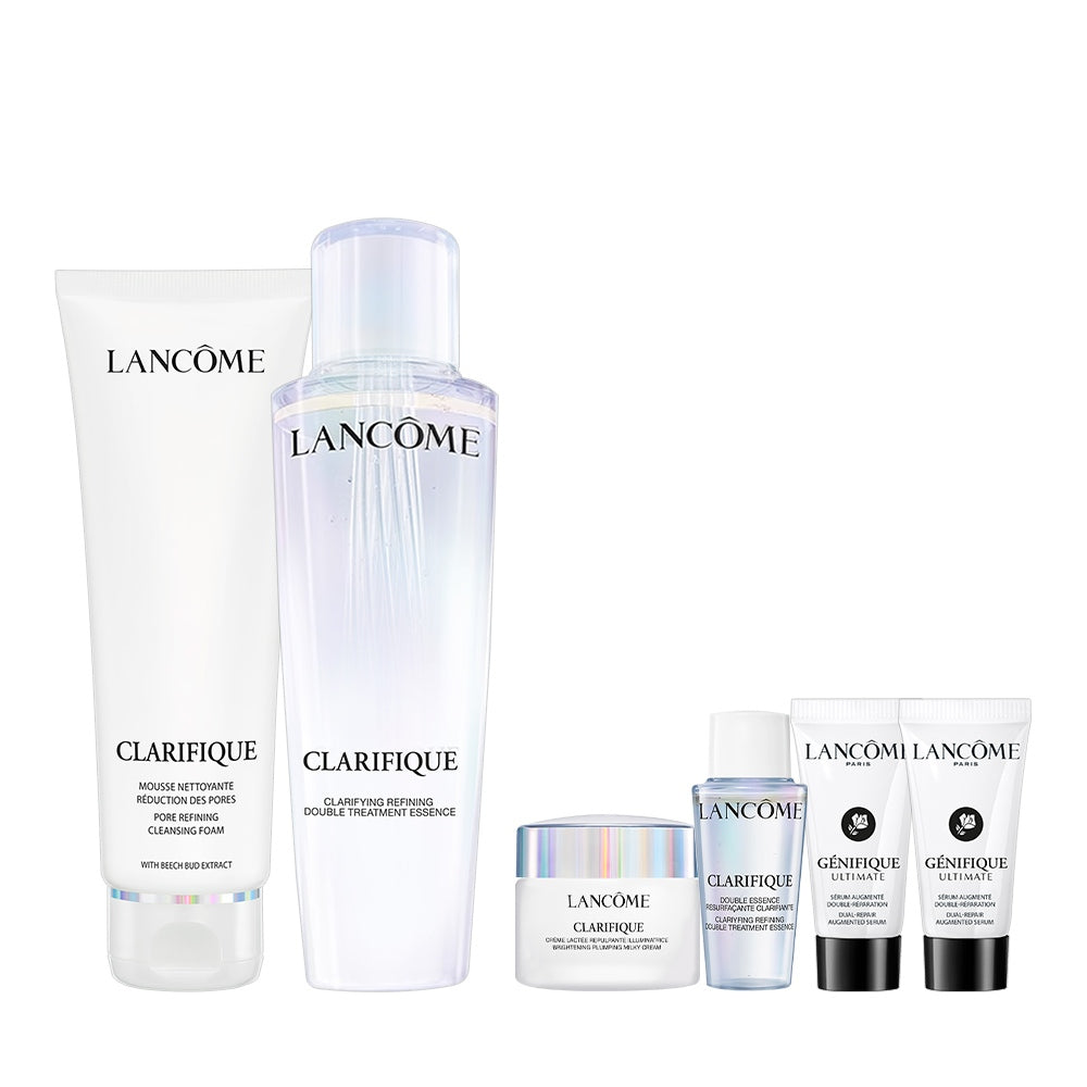 蘭蔻 極光淨緻毛孔透亮組 四重酸極光水150ml+極光洗面乳125ml 化妝水｜LANCOME官方旗艦店